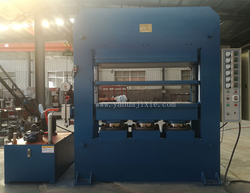 350T雙層三缸框板式平板硫化機